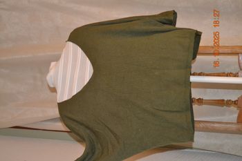 T-shirt kaki, taille unique