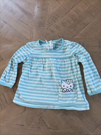 Haut manches longues 9-12 mois