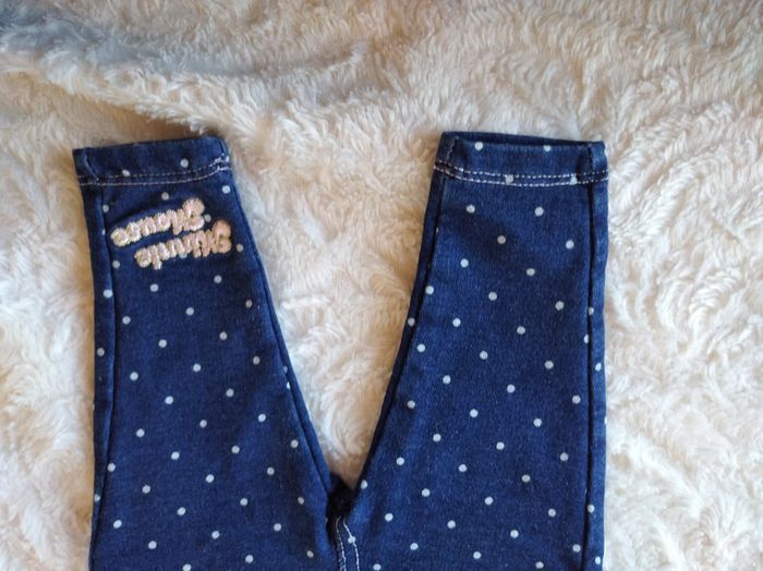 Pantalon jegging à pois Fille 3 mois Minnie mouse Disney Baby - photo numéro 4