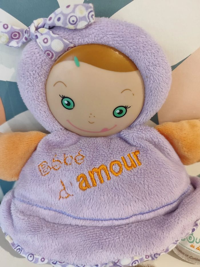 Doudou poupée les bouilles doudou et compagnie - photo numéro 2