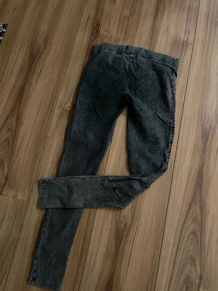 Pantalon élastique femme effet jean - photo numéro 4