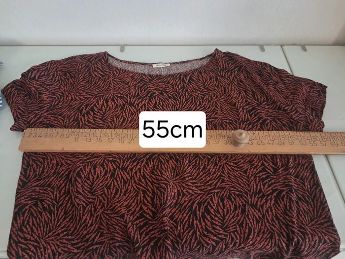 American vintage haut tee-shirt blouse T.36/38 - photo numéro 10