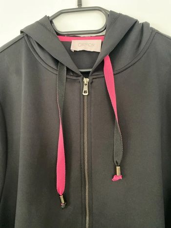 Schwarz-Pinker wunderschöner Sweater von Cartoon Gr S neuwertig