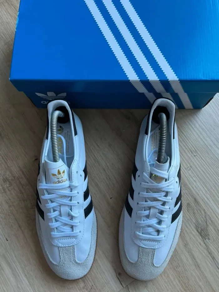 Adidas Samba Decon White Black 41,5 - photo numéro 2