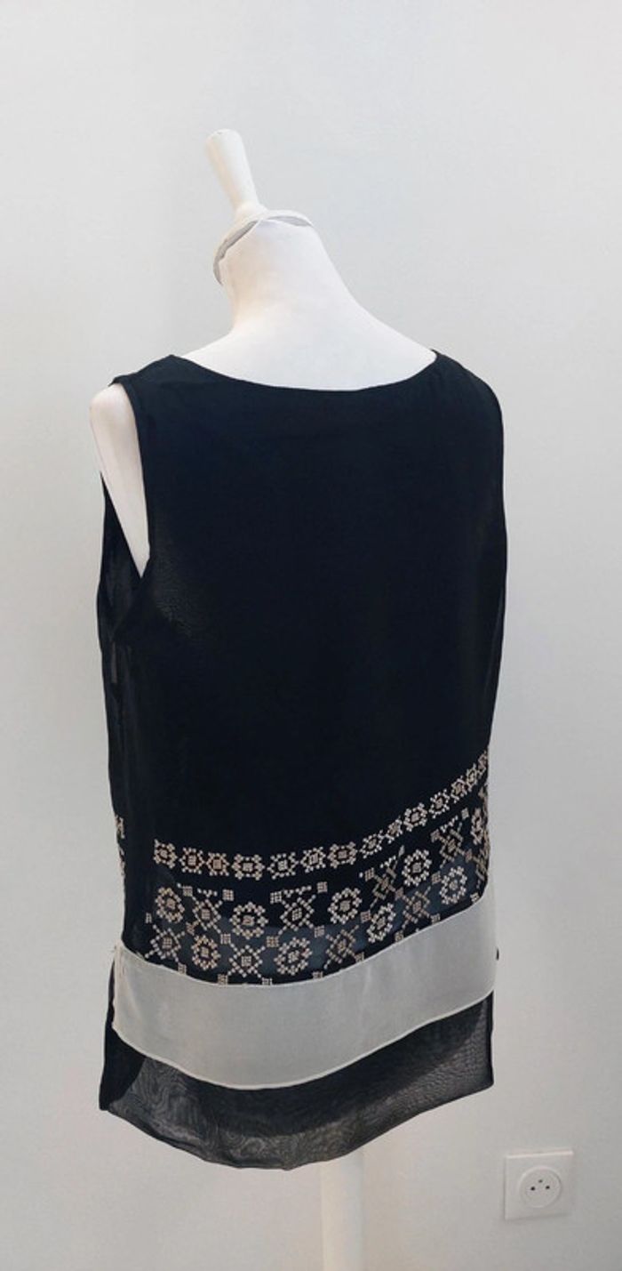 Blouse fluide sans manche Nitya 40 - photo numéro 3