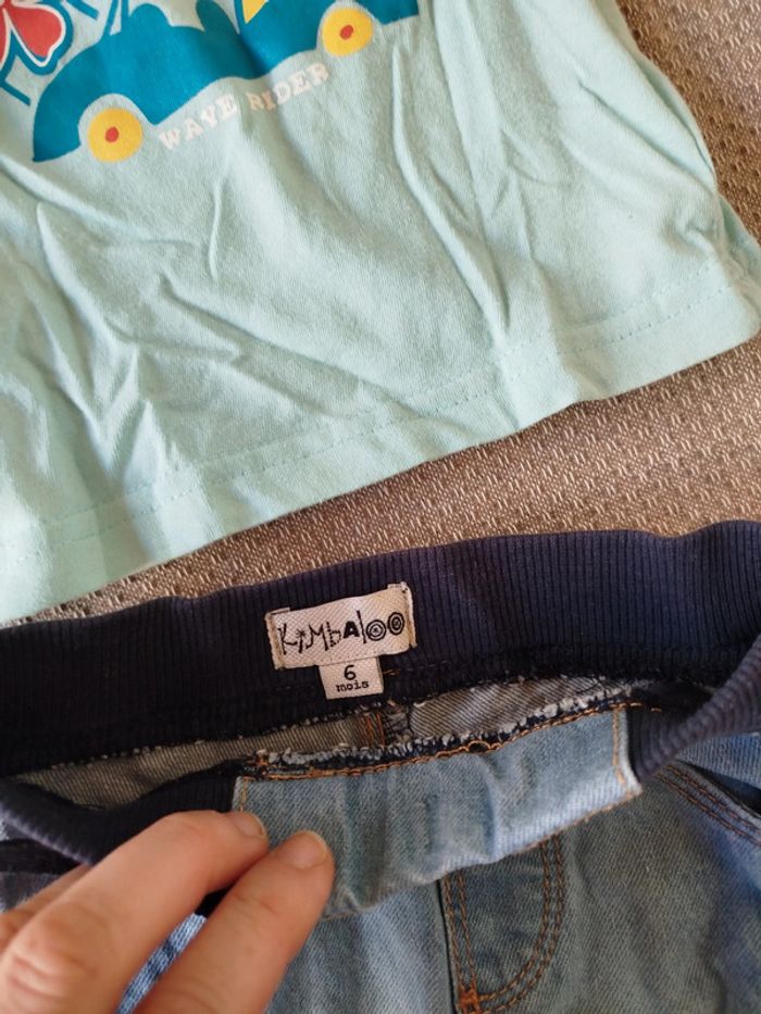 Ensemble tee shirt manches courtes/short - photo numéro 2