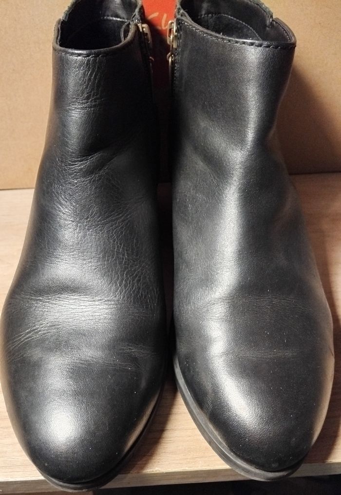 Boots en Clark cuir Clark - photo numéro 7