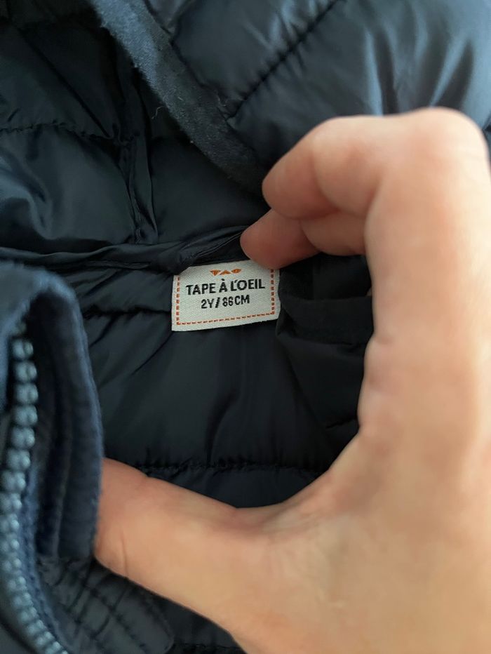 Doudoune mi saison tape à l’œil 2 ans - photo numéro 4