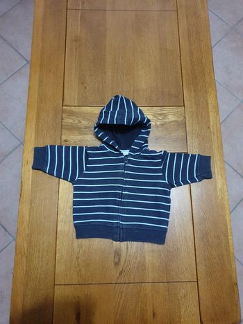 Veste zippée Kimbaloo 1 mois