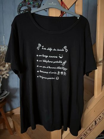 tee shirt imprimée fantaisie