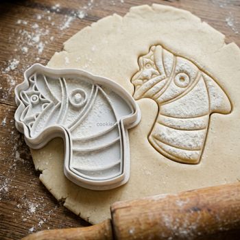 Emporte-pièce Ver des Sables style Beetlejuice - Découpoir Biscuits et Sablés Halloween
