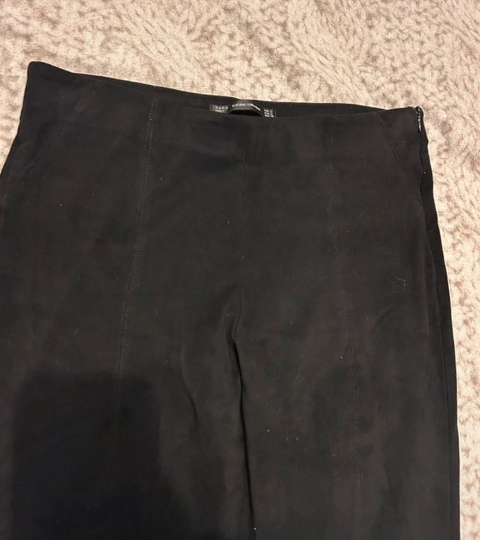 Legging noir Zara taille L - photo numéro 5