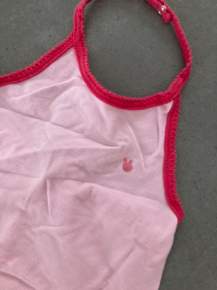 Lot ensemble barboteuse Combishort short vêtement été bébé fille 6 mois - photo numéro 6