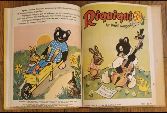 Ancien album Riquiqui les belles images N°1 à 6 1951-1952 - photo numéro 5