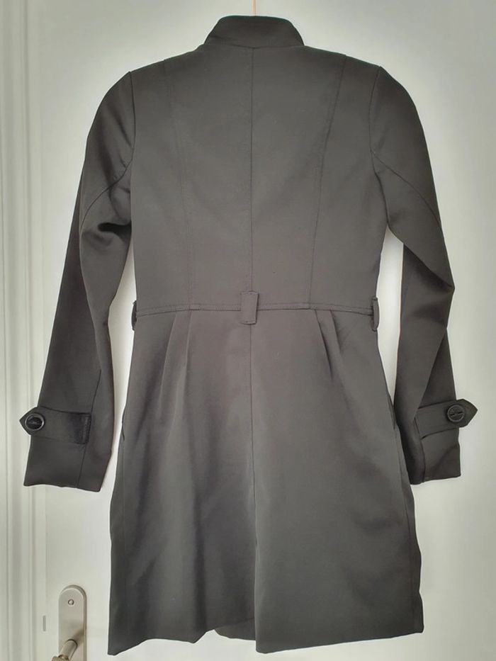Trench noir habillé - photo numéro 2