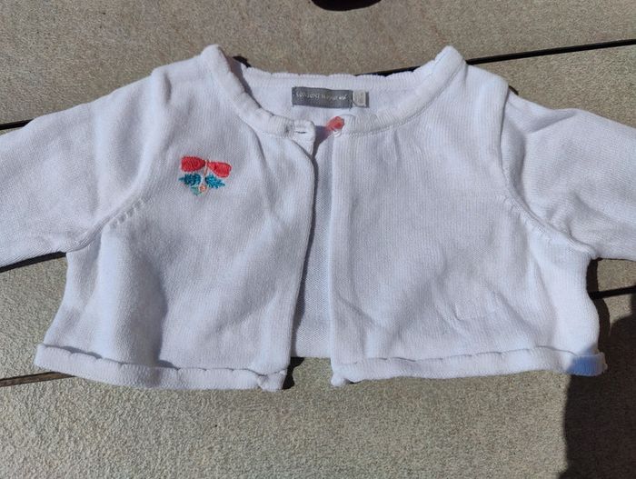 Boléro blanc Sergent major 18 mois neuf - photo numéro 3