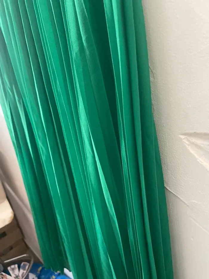 Jupe fluide verte n°750 - photo numéro 2