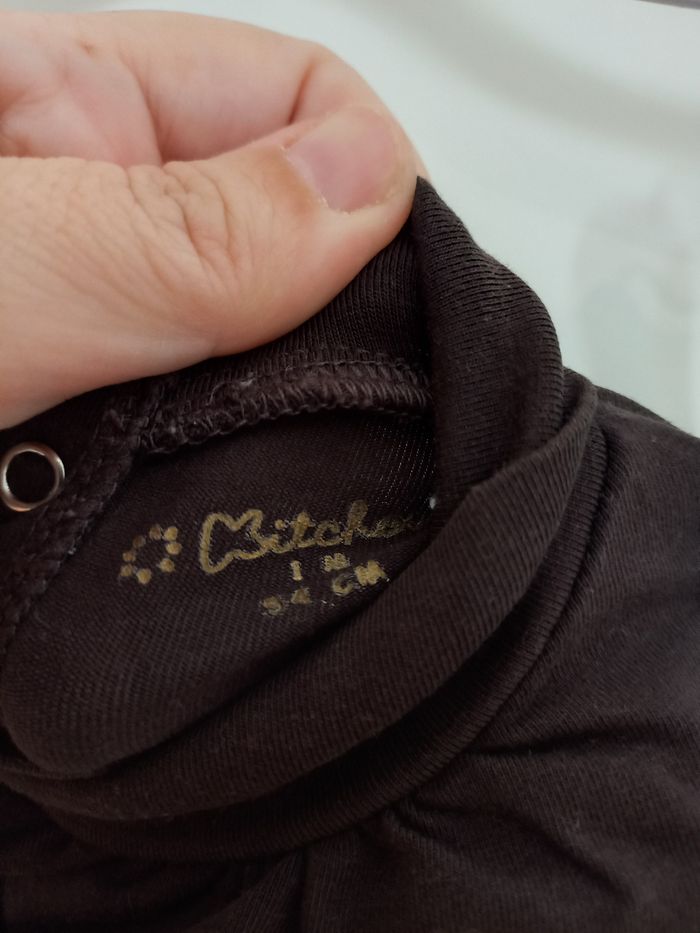 Tee-shirt LM kitchoun 1 mois - photo numéro 3