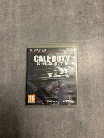 Jeu ps3 call of duty ghosts