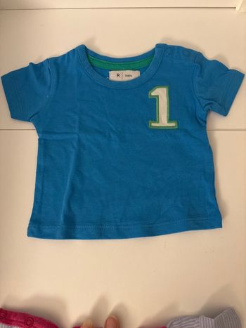 Teeshirt et barboteuse 1mois