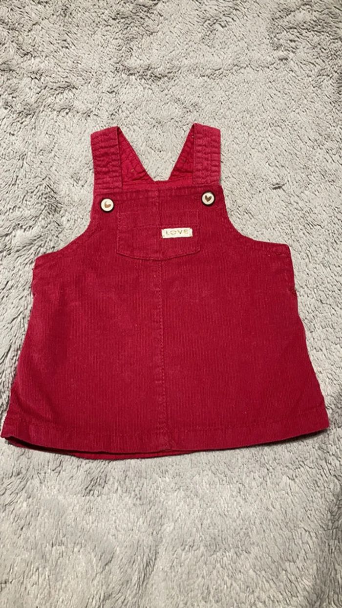 Petit robe bébé + collant blanc taille 14