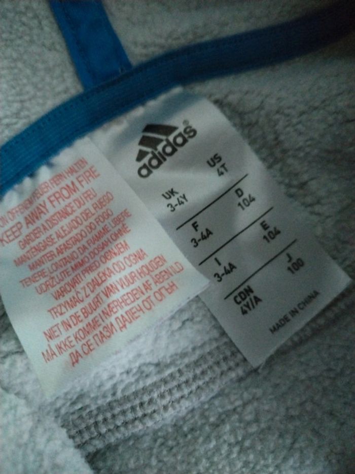 Veste adidas 3 ans Q - photo numéro 3