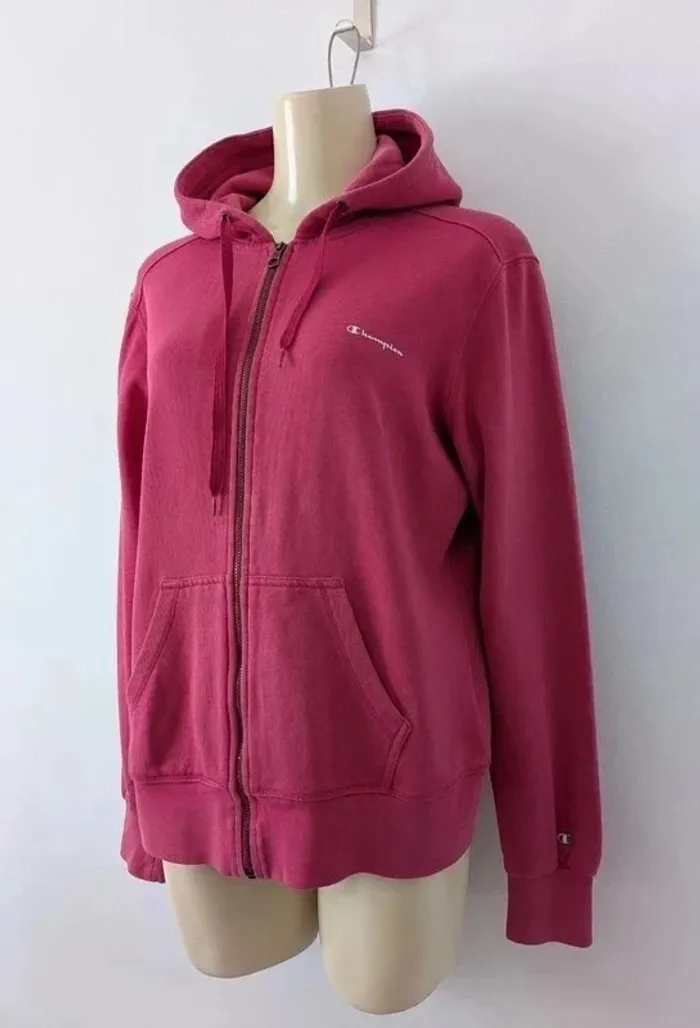 Sweat zippé à capuche - Champion - taille L - photo numéro 2