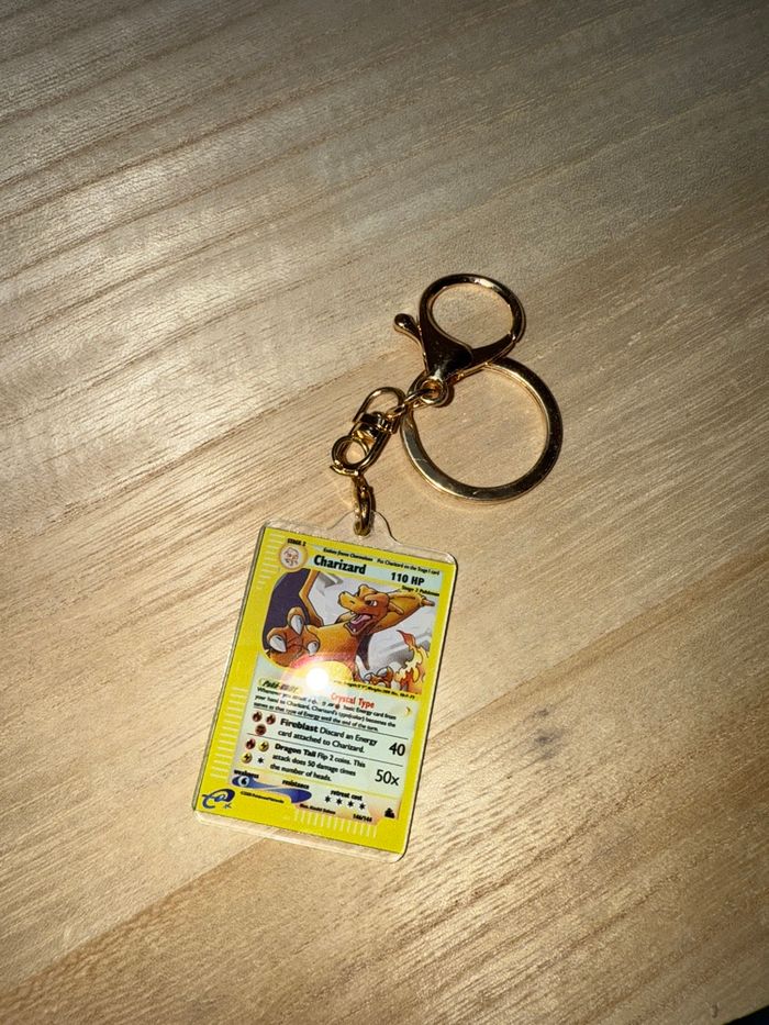 Carte Pokémon porte clés