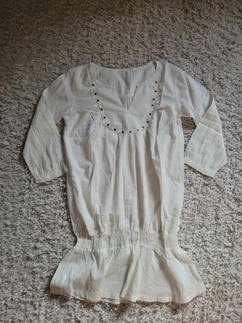 Tunique en voile de coton neuve