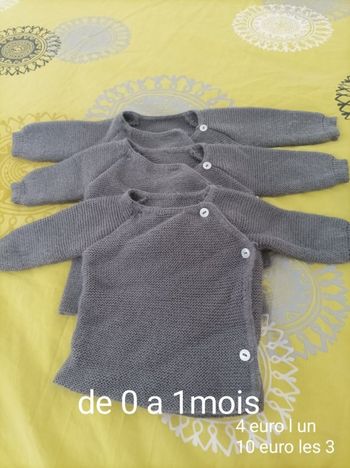 Vêtements bébé garçon 0-1 mois