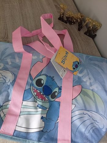 Joli grand sac en toile Stitch 