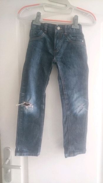 Jeans craqué 6 ans tape à l œil