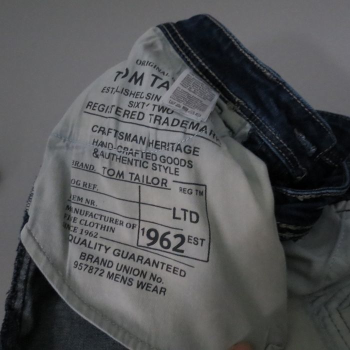 Jean Tom Tailor Marvin – Coupe Straight – Bleu Denim - photo numéro 9