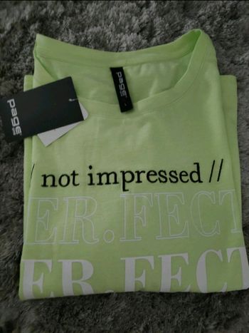 Tee shirt femme  impression Perfect
