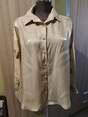 Chemise femme manches longues taille 56