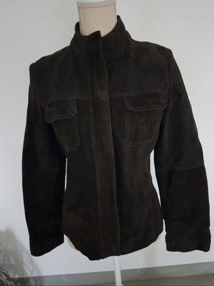 Veste en croûte cuir porc - photo numéro 2