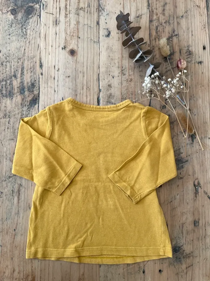 T-shirt manches longues TAO 9 mois - photo numéro 3