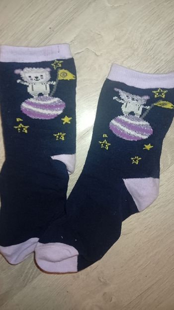 Chaussettes a motifs