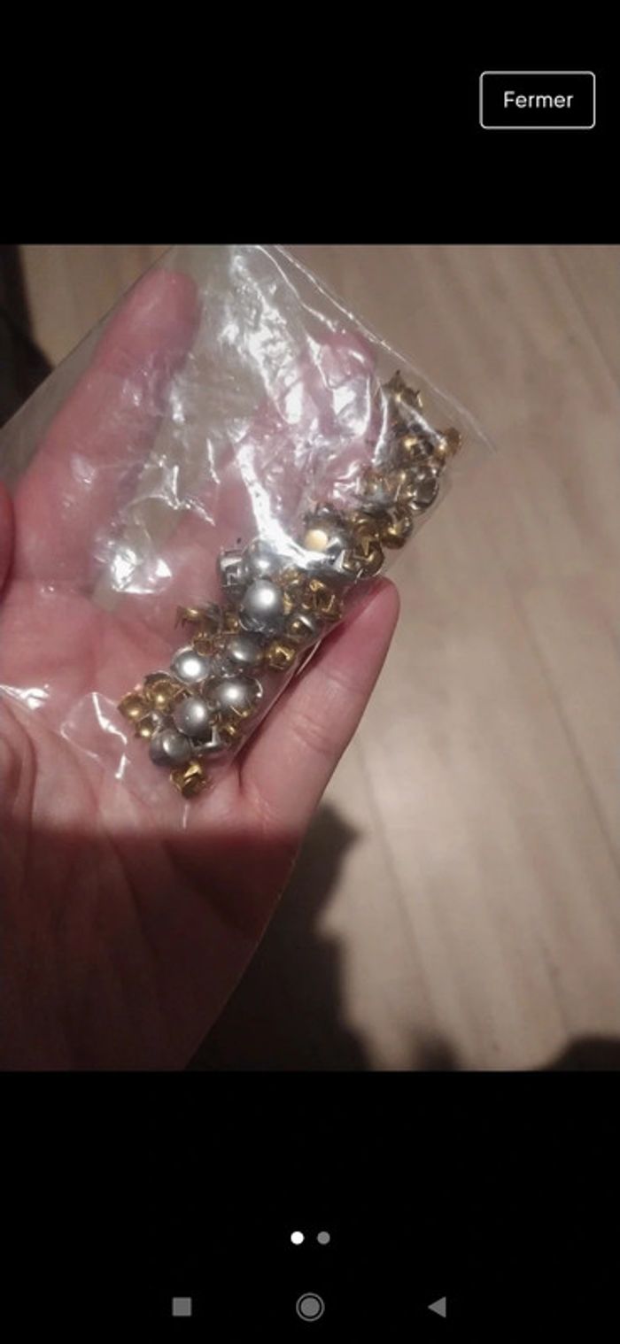 Lot de petits oeillets loisirs créatifs