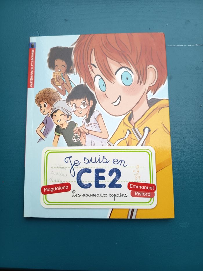 Livre roman enfant, Je suis en CE2, Les nouveaux copains, Éditions Castor Poche