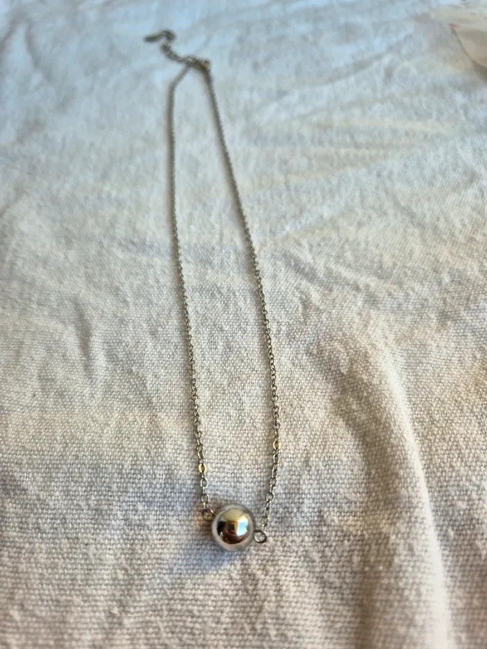 Parure bijoux argenté - photo numéro 2