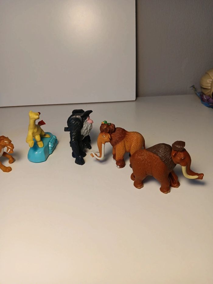Lot figurines vintage l'âge de glace, ice age Taille 8cm pour la plus grande - photo numéro 6