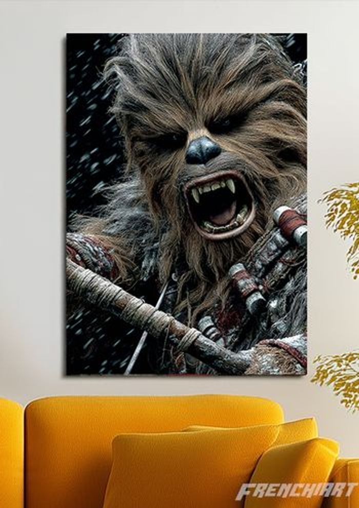 Poster métallique 30cm x 42cm Starwars Porte + aimant mural fourni. Ne - photo numéro 2