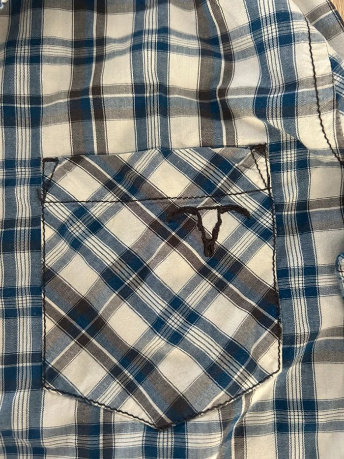 Chemise manche longue à carreaux taille M - photo numéro 2