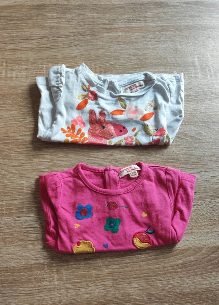 T-shirt manche longue 3 mois DPAM - photo numéro 2