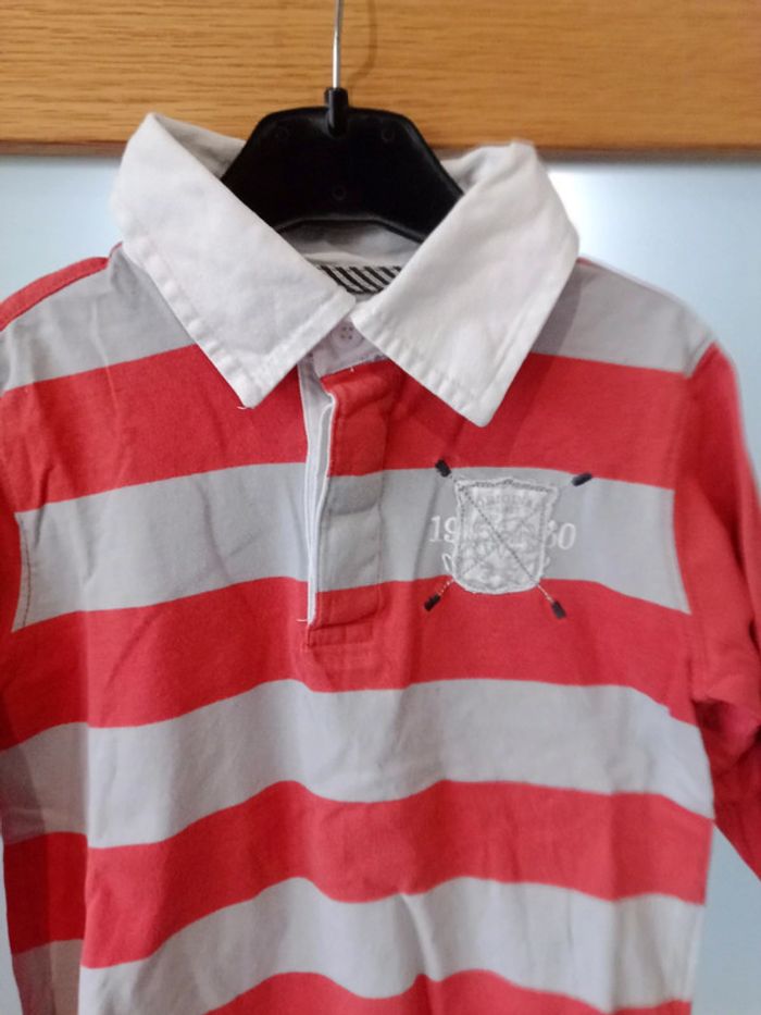 T-shirt Polo manches longues Garçon 6 ans - photo numéro 2