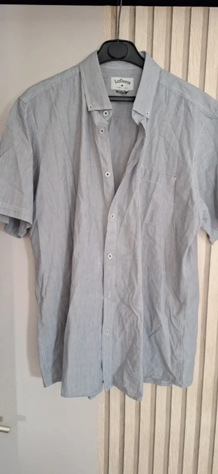 Chemise Rayé t44 Lee Cooper #HGT-005
