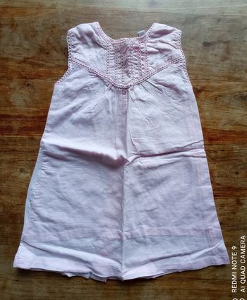 Robe été fille, taille 12 mois NEUF