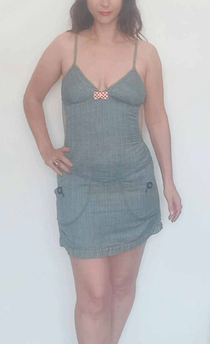 Robe casual dos nu babydoll taille 38 - photo numéro 4