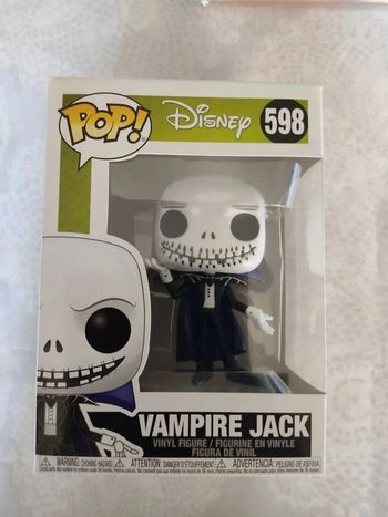 POP Funko Disney 598 Vampire Jack Metallic